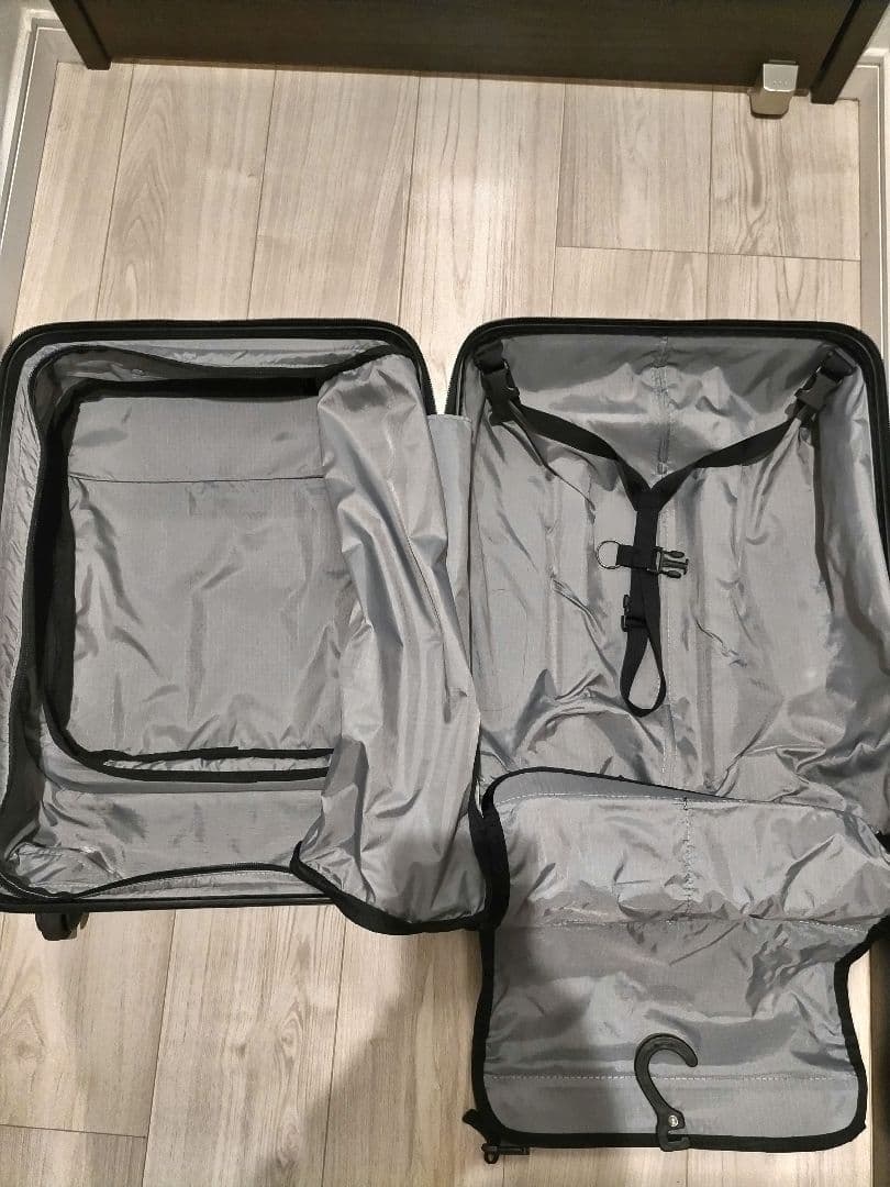 ブリーフィング　キャリーケース　機内持込 ネイビー　フロントオープン　H-34F