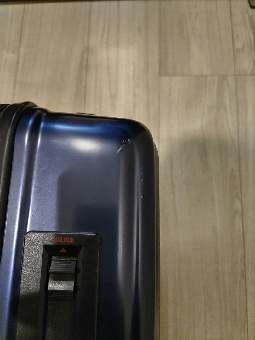 ブリーフィング　キャリーケース　機内持込 ネイビー　フロントオープン　H-34F