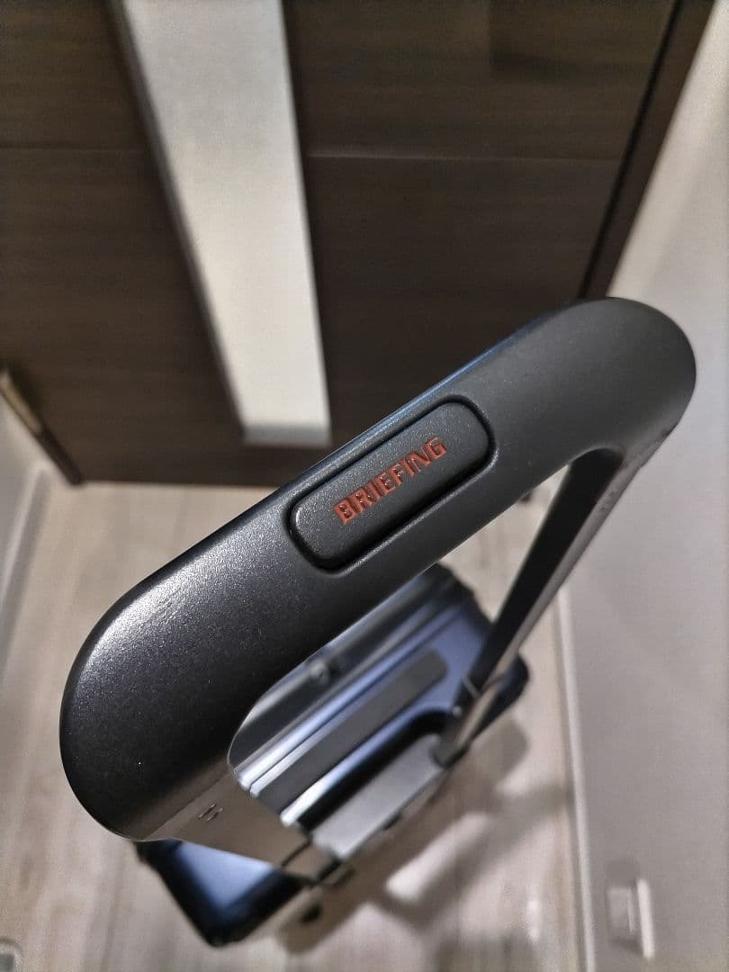 ブリーフィング　キャリーケース　機内持込 ネイビー　フロントオープン　H-34F