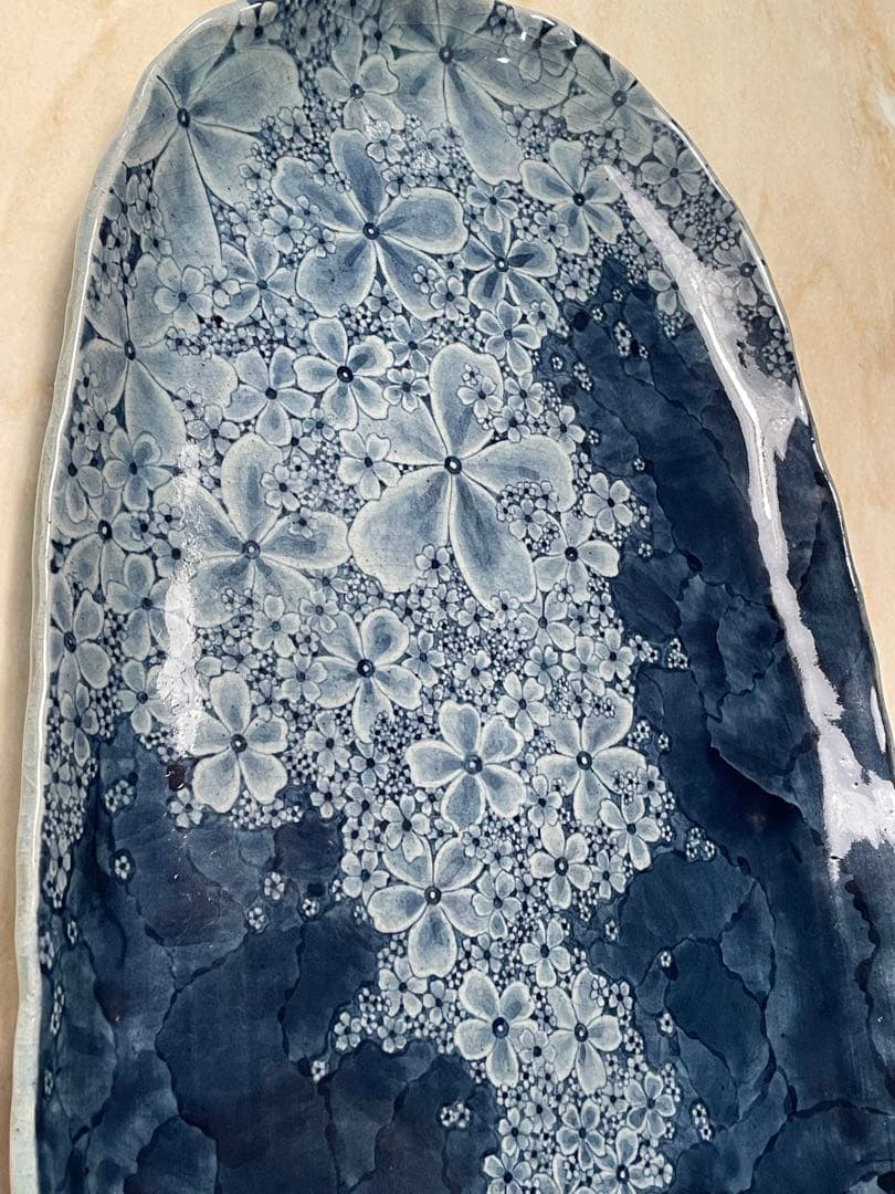 有田焼　辻修窯　大皿　美術品級　66センチ