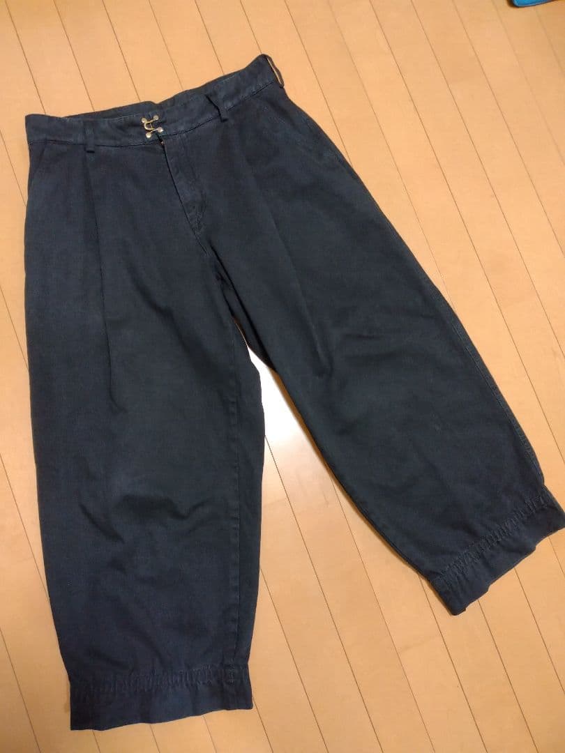 kolor 21ss ワイドパッカリングパンツ