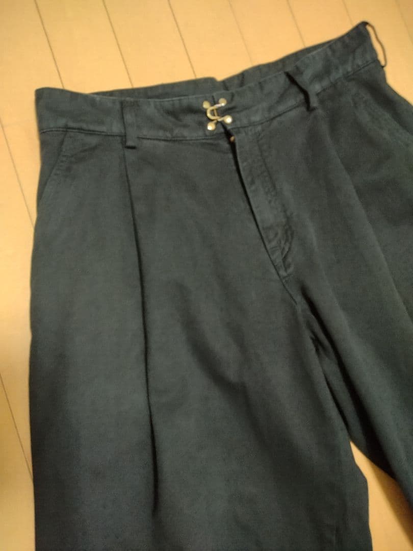 kolor 21ss ワイドパッカリングパンツ