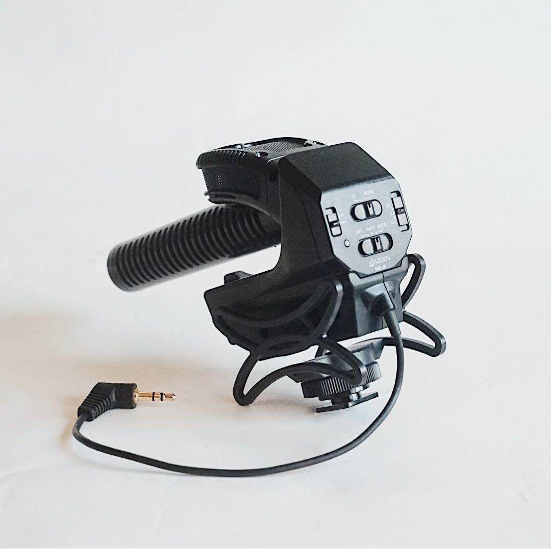 【美品】AZDEN SMX-30 ステレオ/モノラル切替式 マイク