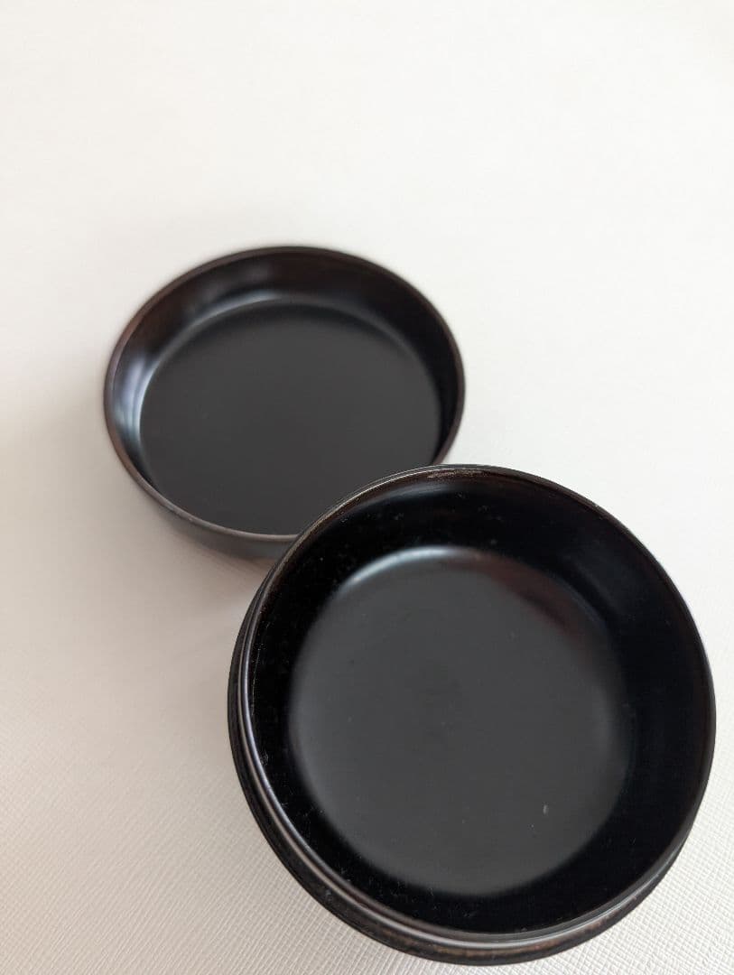 棗　茶道　椿柄