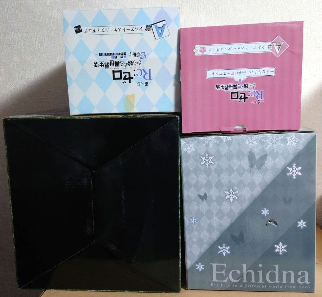 リゼロ アートスケール胸像フィギュア4体セット（ラム、レム、エミリア、エキドナ）