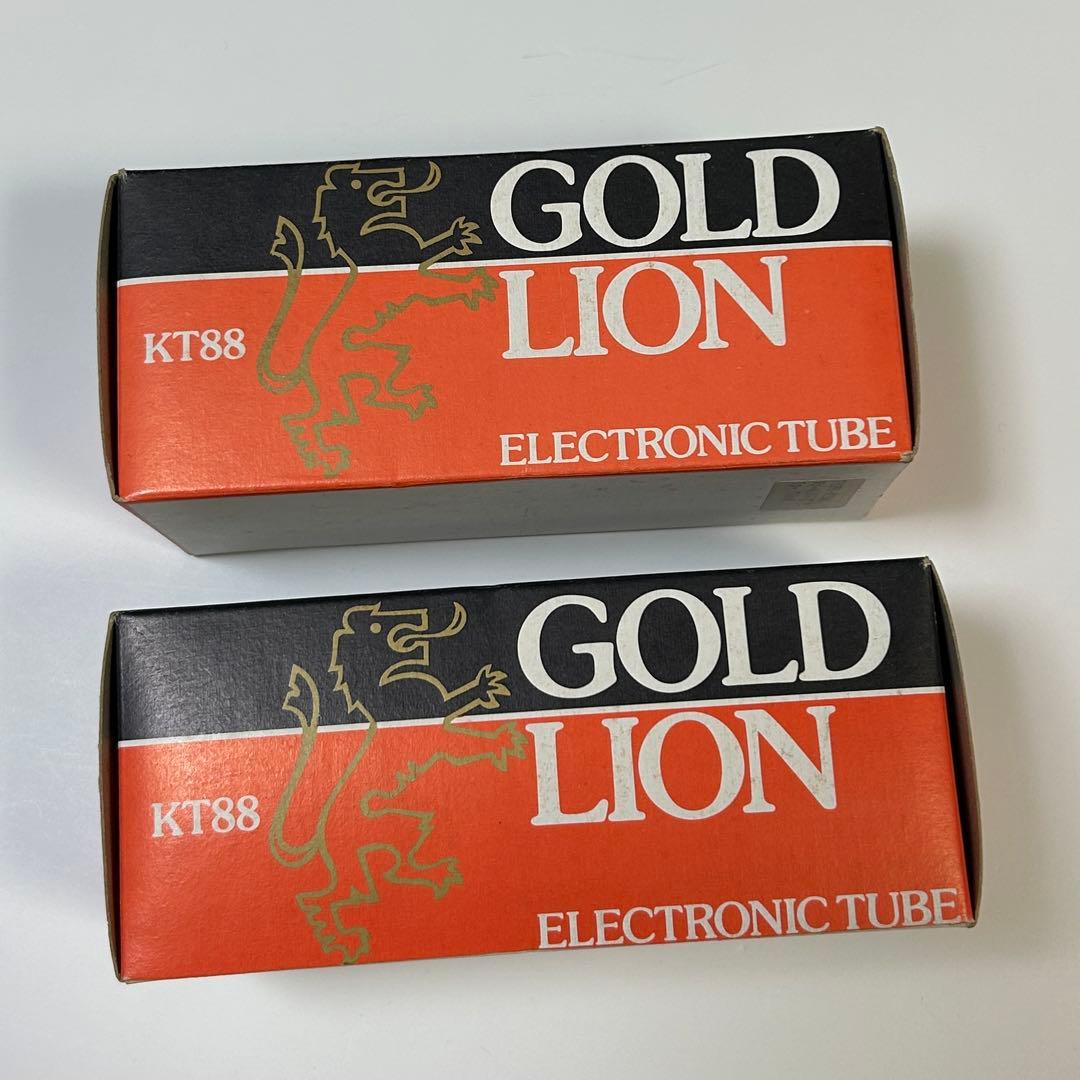 GOLD LION KT88 真空管 2本セット