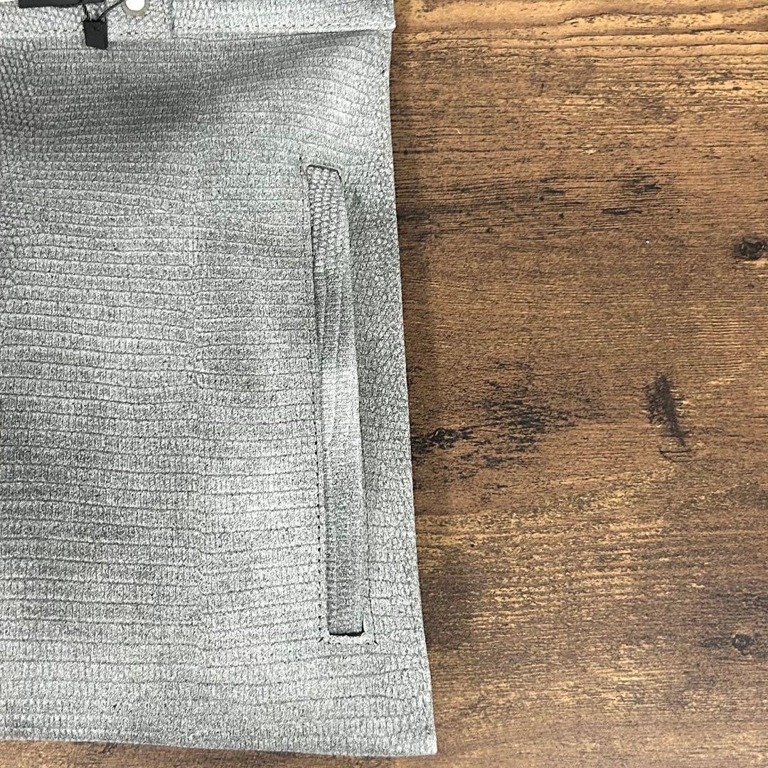 MUL ホワイト消し加工 リザード型押しレザー S