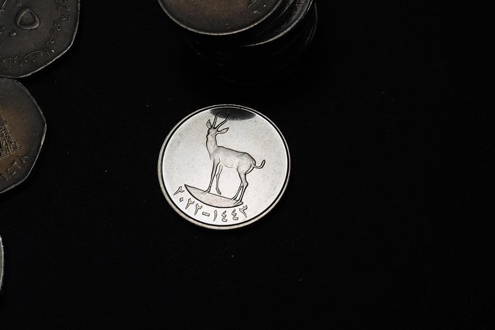 a032 UAE  硬貨　& 紙幣 セット　まとめて　大量　ディルハム