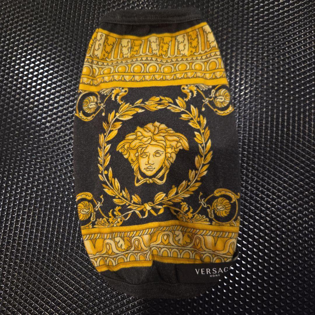 VERSACE 'Barocco' dog t-shirt　Sサイズ