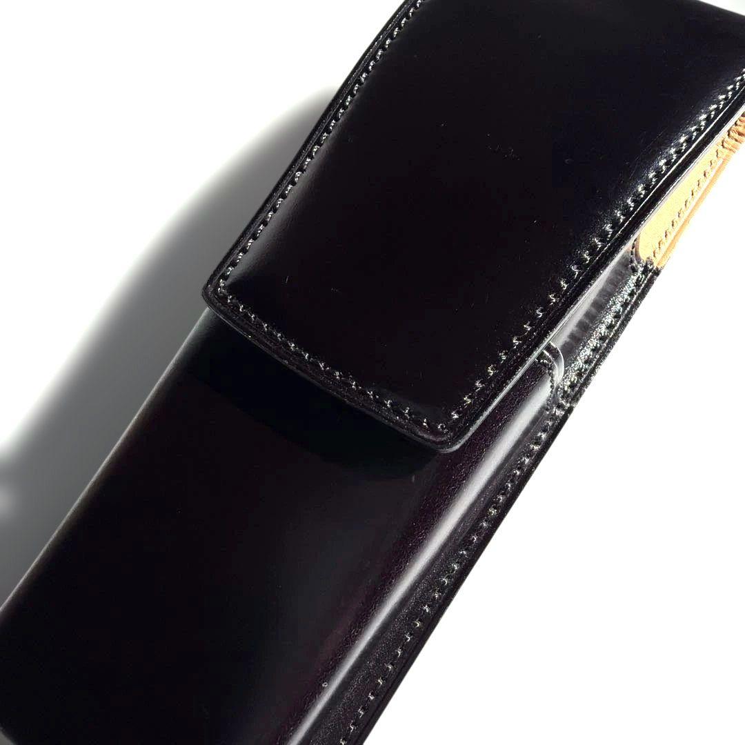 brelio ブレイリオ コードバン ペンケース2本差し