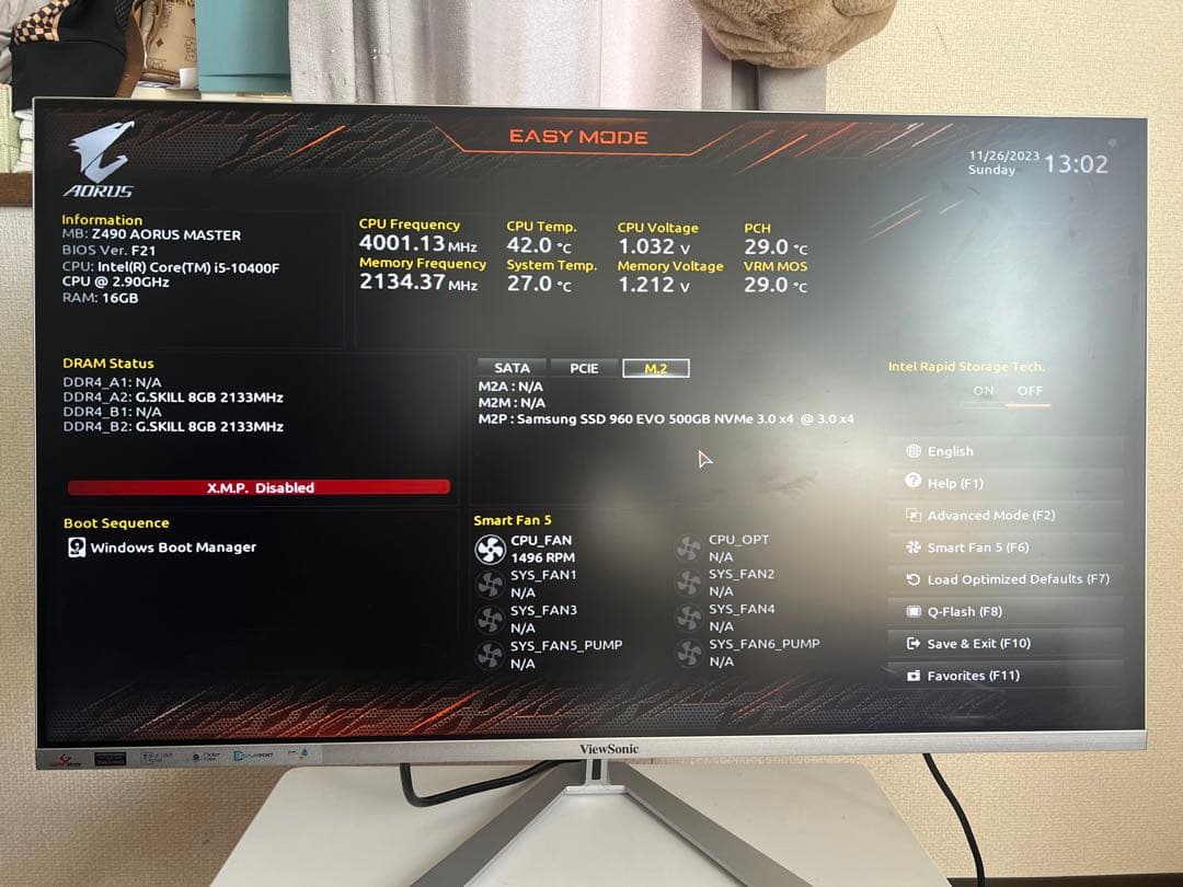 Windowsデスクトップ Pc case z490 i5 10400f vs 1080