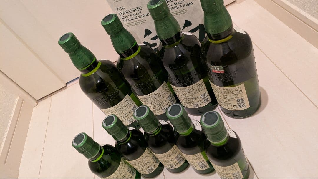 白州ウイスキー セット 180ml 5本、700ml 4本