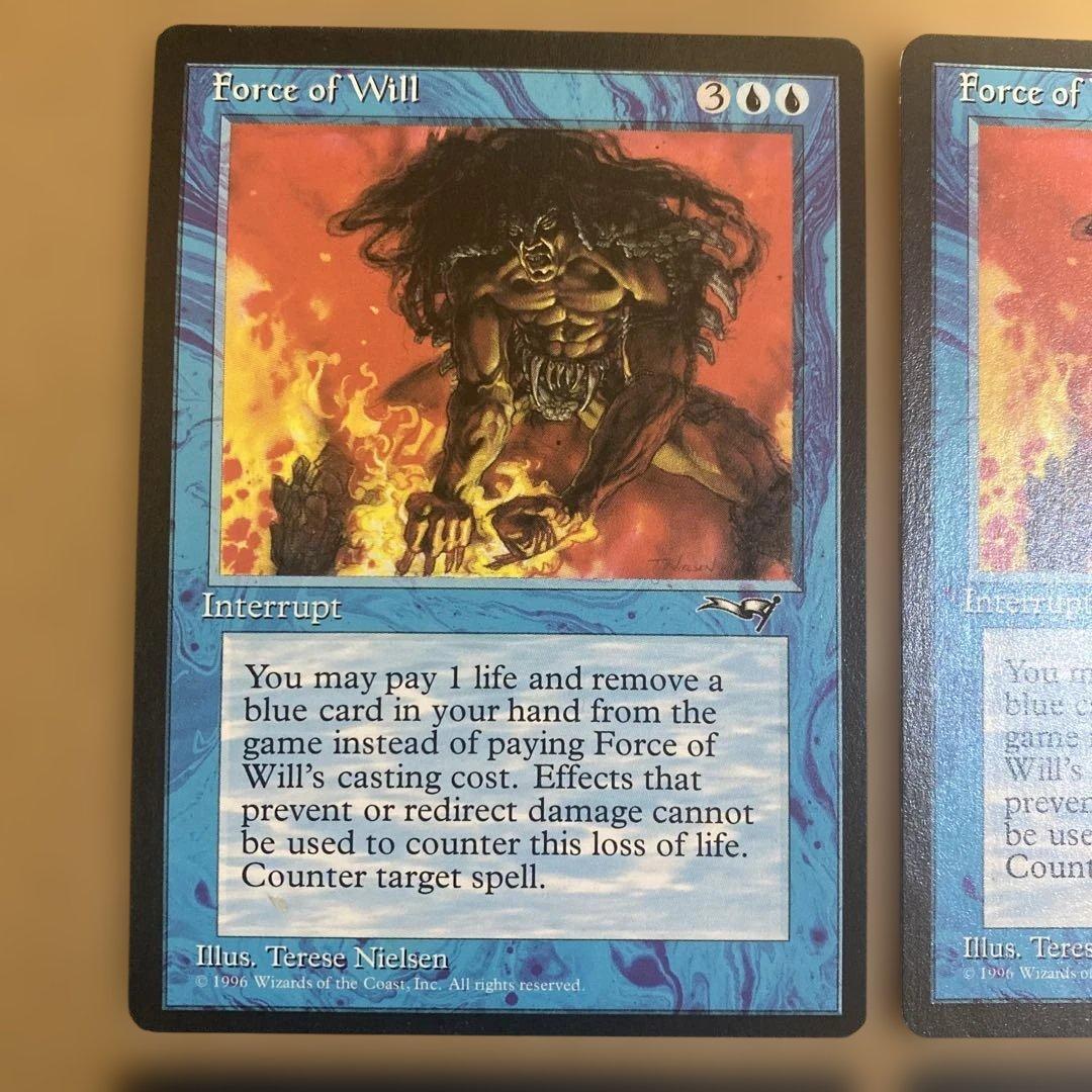 MTG 意志の力/Force of Will 4枚