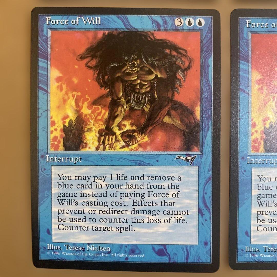 MTG 意志の力/Force of Will 4枚