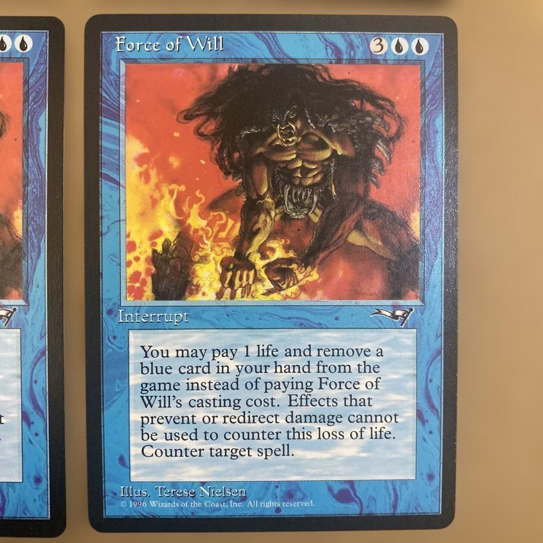 MTG 意志の力/Force of Will 4枚