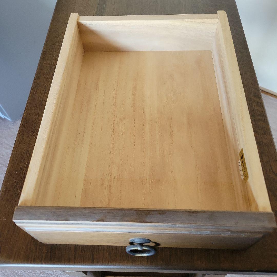豊田たんす　オーク材　ワゴン　希少　無垢材