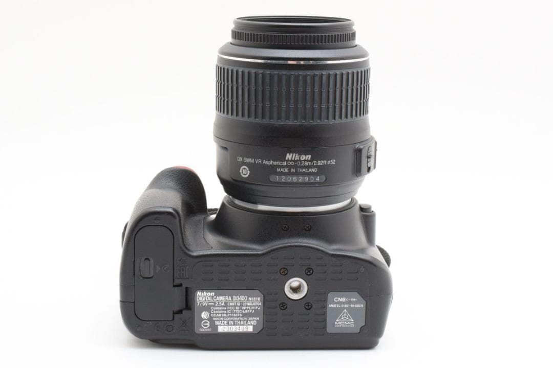 良品　2543カウント D3400 ダブルズーム/スマホ転送/SD64/フィルム