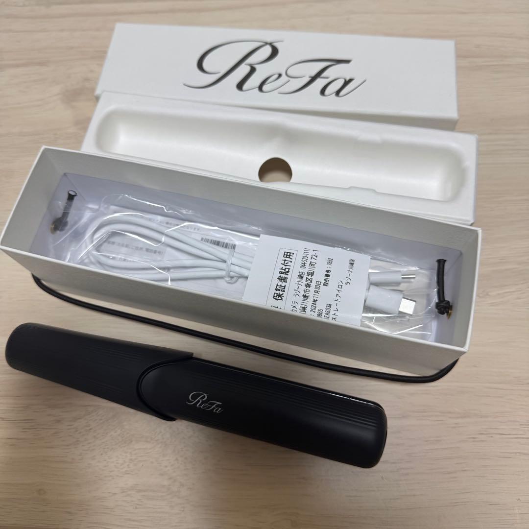 ReFa リファフィンガーアイロン ST ブラック