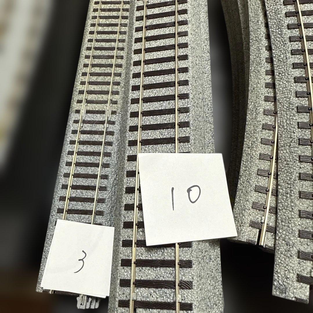 ［ジャンク］鉄道模型　HOゲージ　KATO ユニトラック他　各種レール　114本