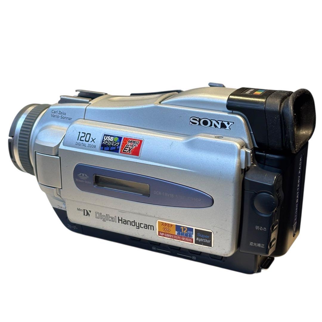 動作確認済 SONY デジタルハンディカム DCR-TRV18
