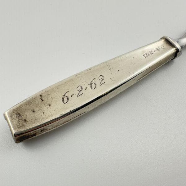 M1284 Vintage 1960's 純銀 WEBSTER レターオープナー