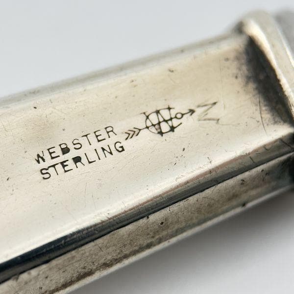 M1284 Vintage 1960's 純銀 WEBSTER レターオープナー