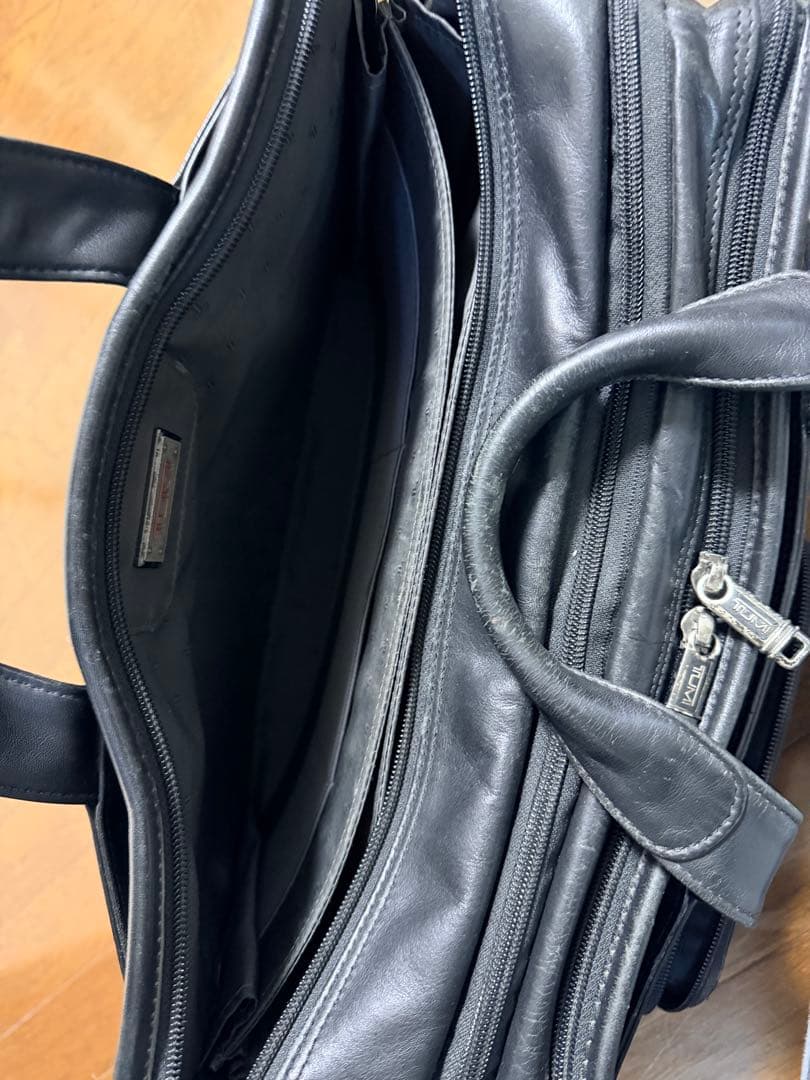 TUMI トゥミ 96141D4 レザー　ブリーフケース黒