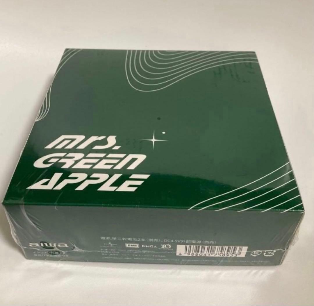 【新品未開封】ミセスグリーンアップル ポータブルCDプレーヤー バッグなし