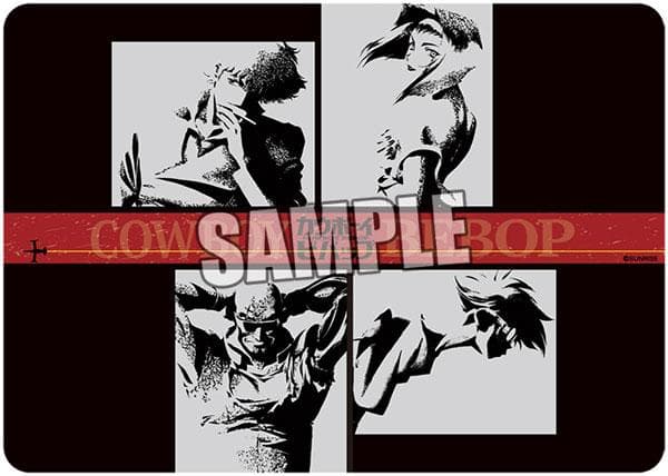 新品未開封　キャラクター万能ラバーマット カウボーイビバップ　プレイマット