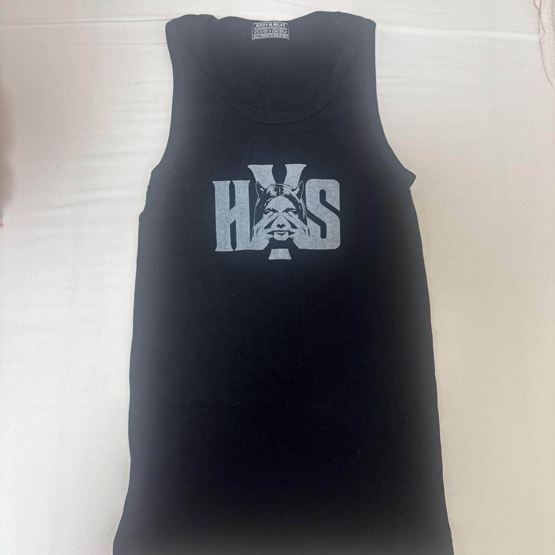 hystericglamour ブラック タンクトップ