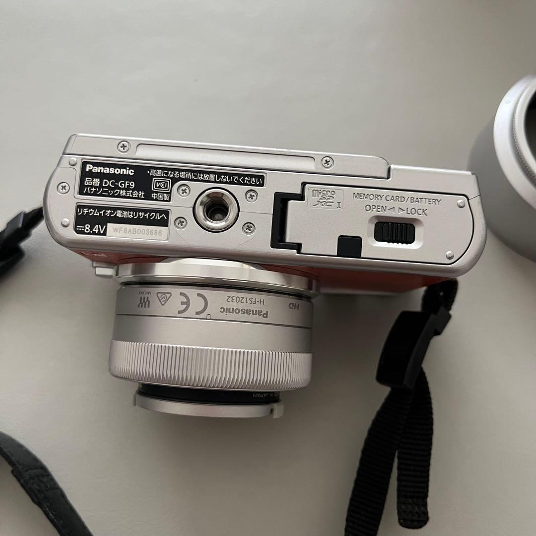 Panasonic LUMIX　DC-GF9W ミラーレスカメラ オレンジ