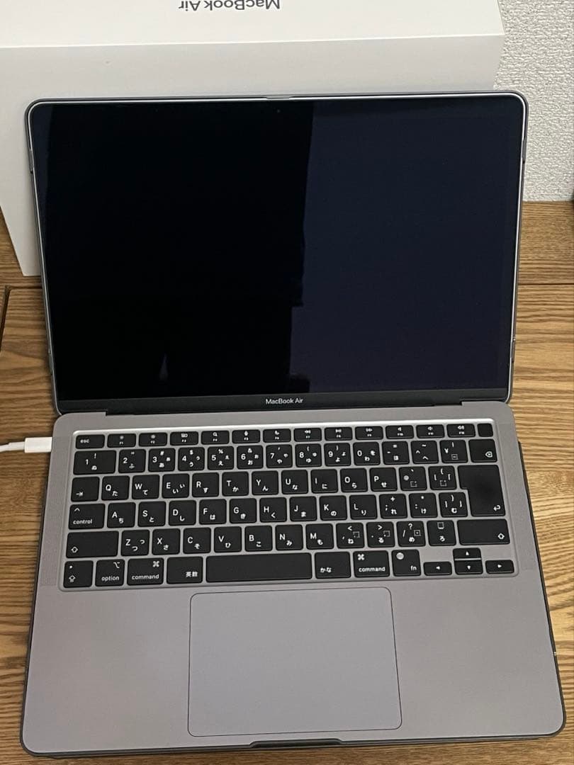 MacBook Air スペースグレー 本体 16GB/512GB箱、充電器付き