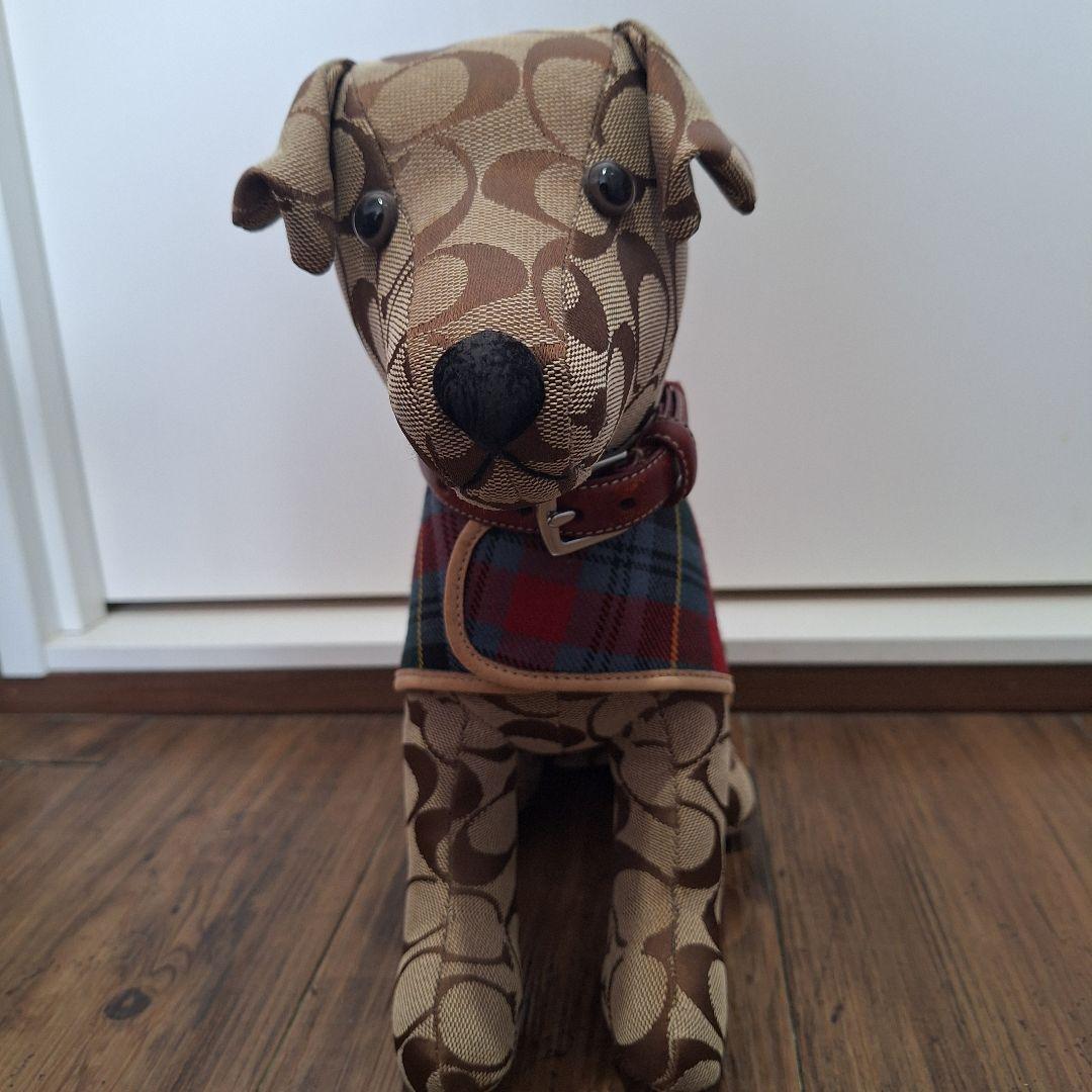 たーくん 【レア】COACH　ぬいぐるみ犬②