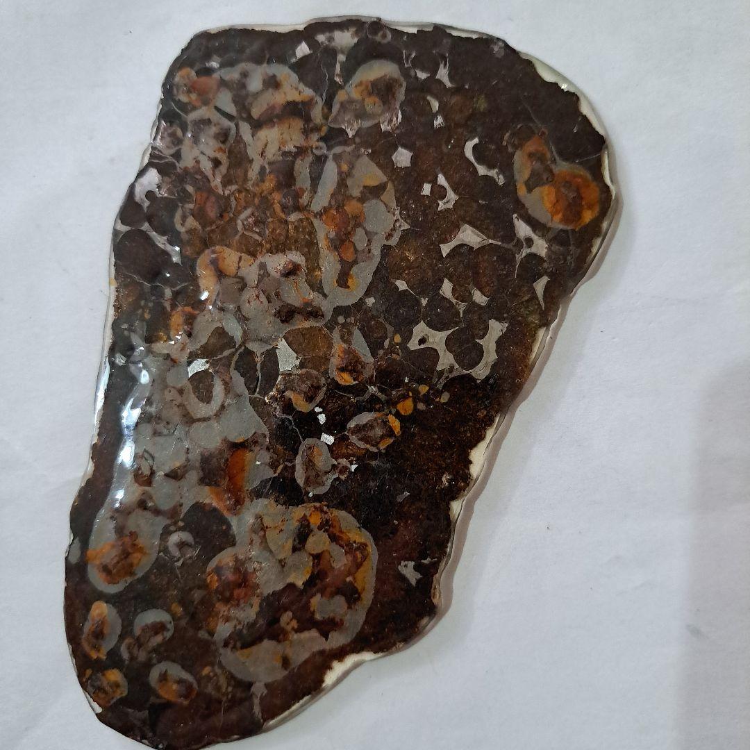 ケニア産　セリコで発見 パラサイト隕石　石鉄隕石