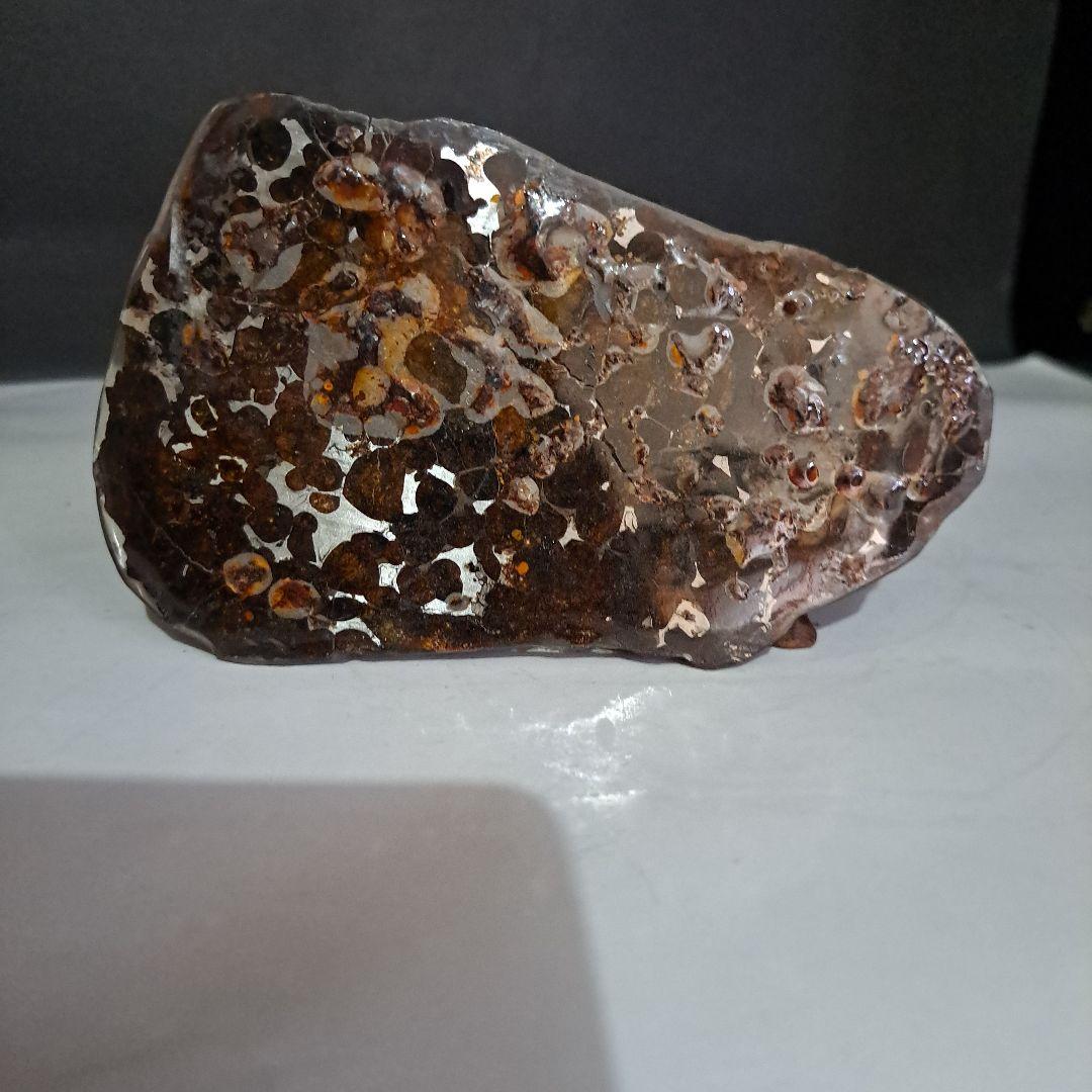 ケニア産　セリコで発見 パラサイト隕石　石鉄隕石