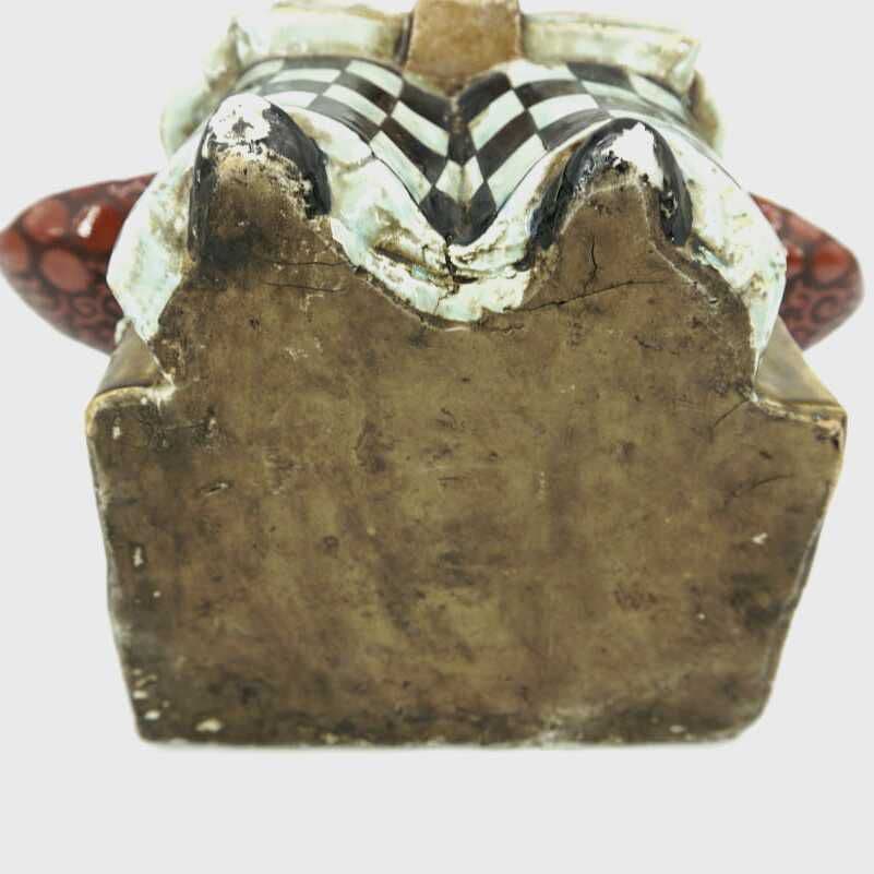 菅原道真公 梅鉢 家紋 天満宮 神紋 陶器 磁器 焼き物 年代物 アンティーク