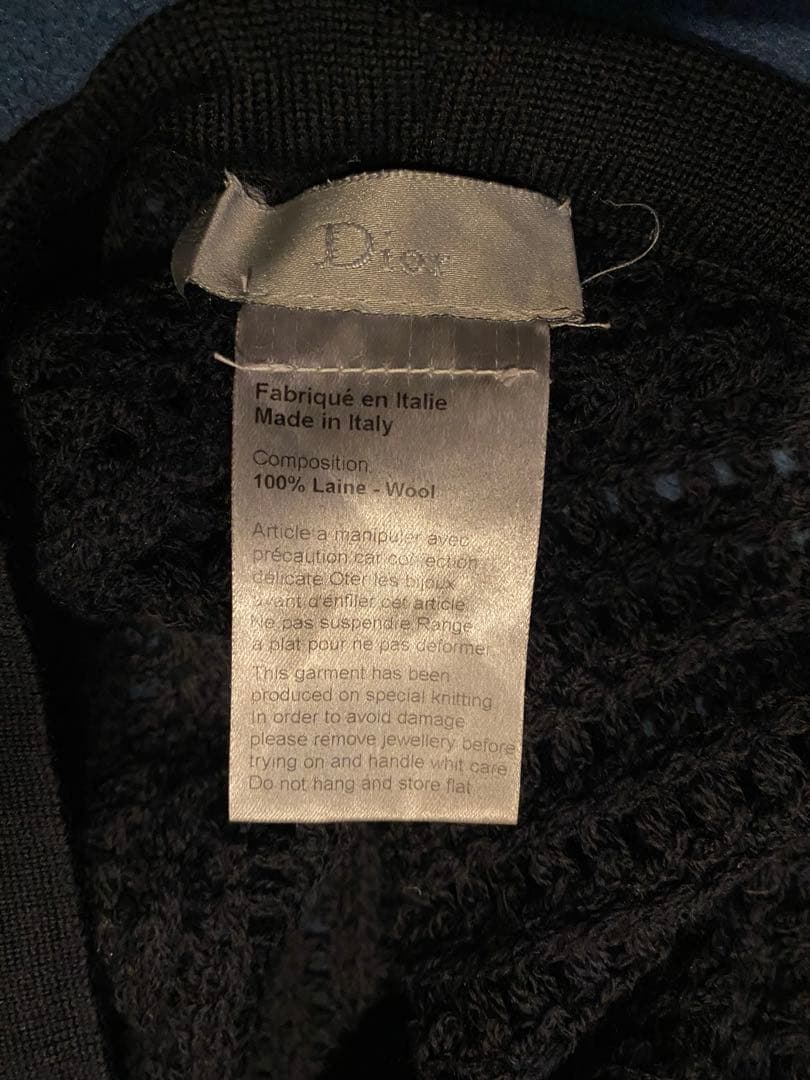 Dior Homme ネックウォーマー ブラック