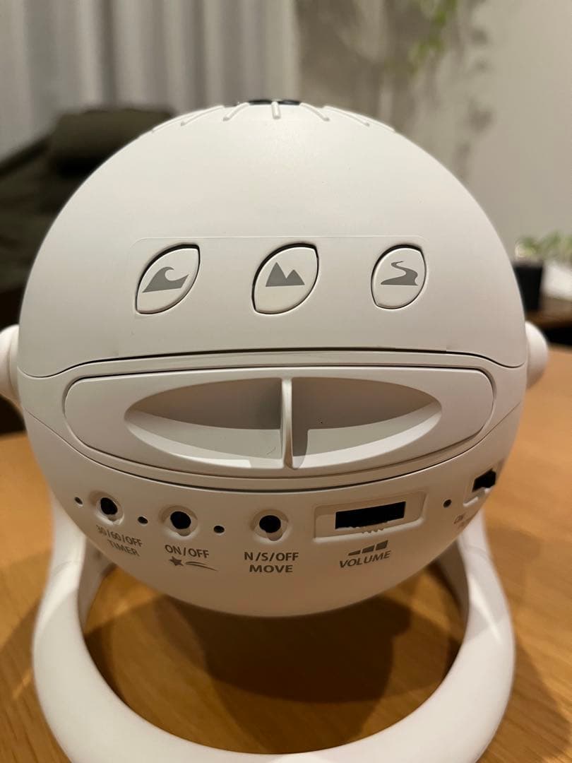 【美品】star ホームスター　家庭専用プラネタリウム　スノーホワイト