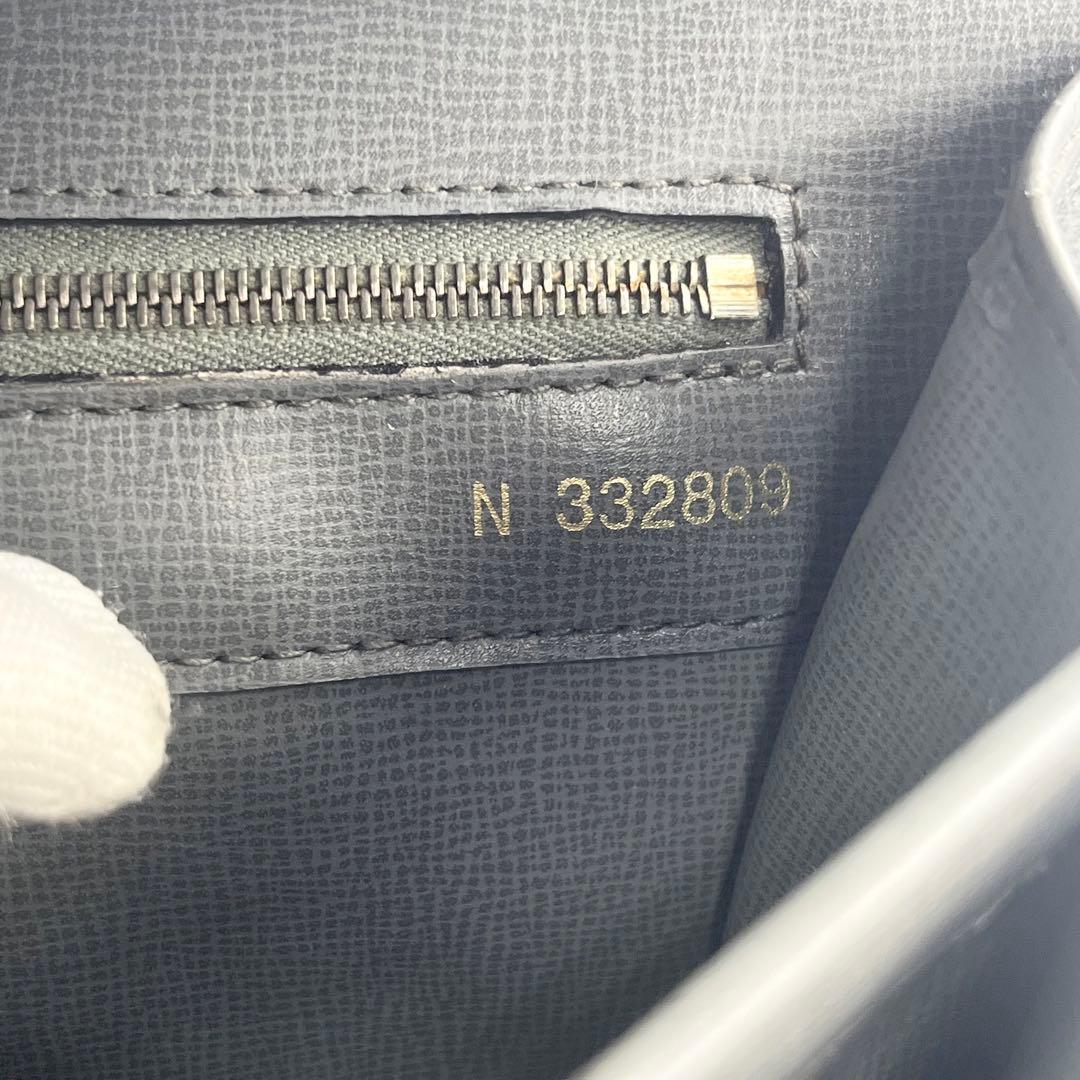 【希少カラー】Valextra ブリーフケース　ビジネスバッグ　2室　グレー