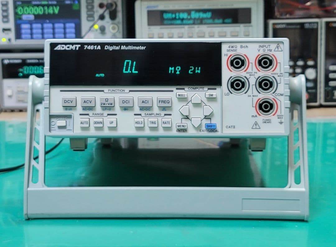 週末値引　ADCMT 7461A 6.5桁 DIGITAL MULTIMETER