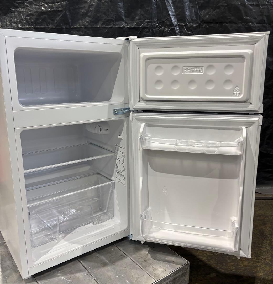 マクスゼン　冷凍　冷蔵庫　JR085HM01WH 85L 2024年製