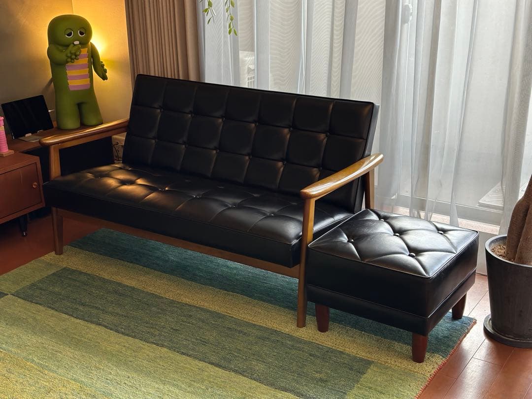 カリモク60 オットマン/スタンダードブラック