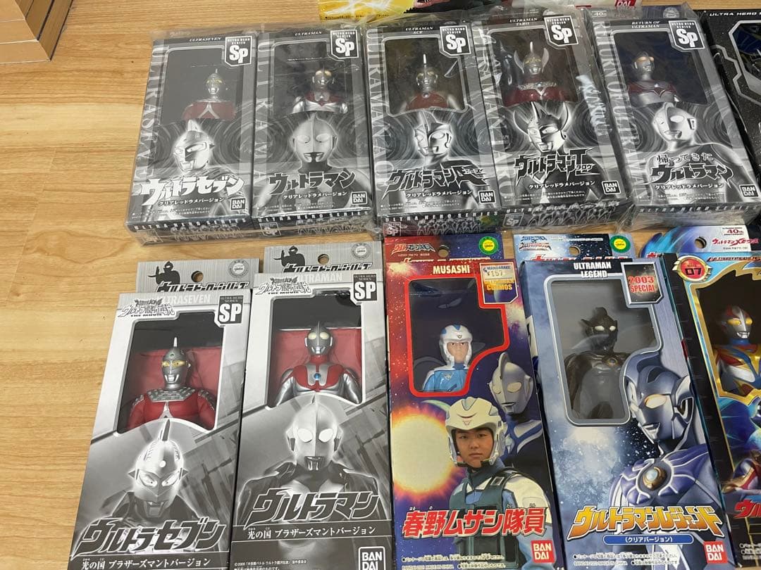 ウルトラマン　ポピニカ　ソフビ　フィギュア