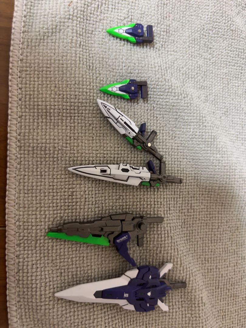 モビルスーツアンサンブル ダブルオーガンダムセブンソード 塗装品