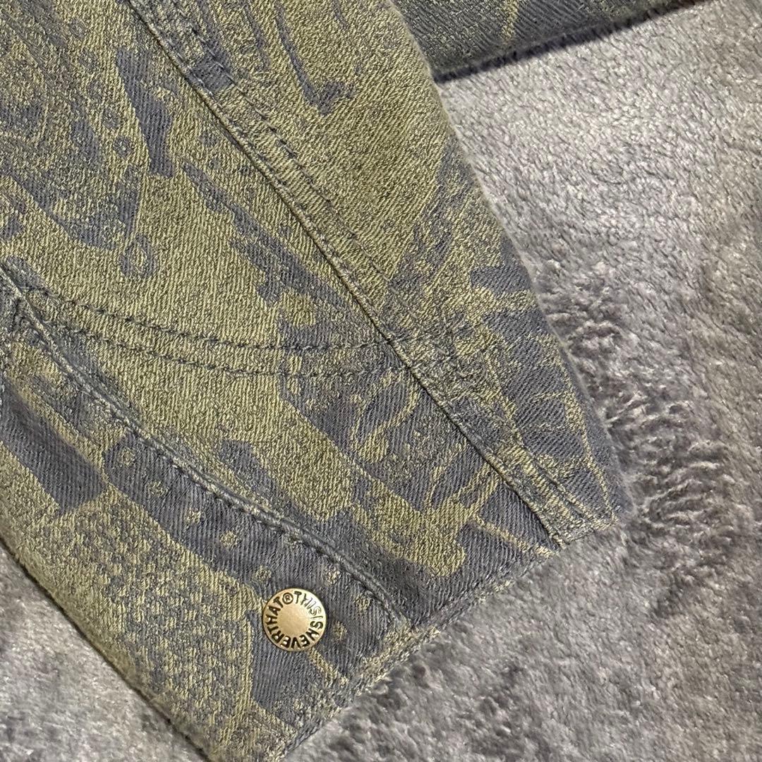 thisisneverthat 美品 ワークジャケット ダブルジップ短丈 ネバザ