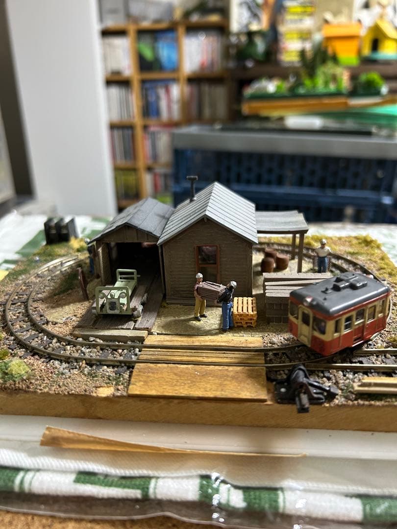 Nゲージ 鉄道模型 極小ジオラマ・レイアウト