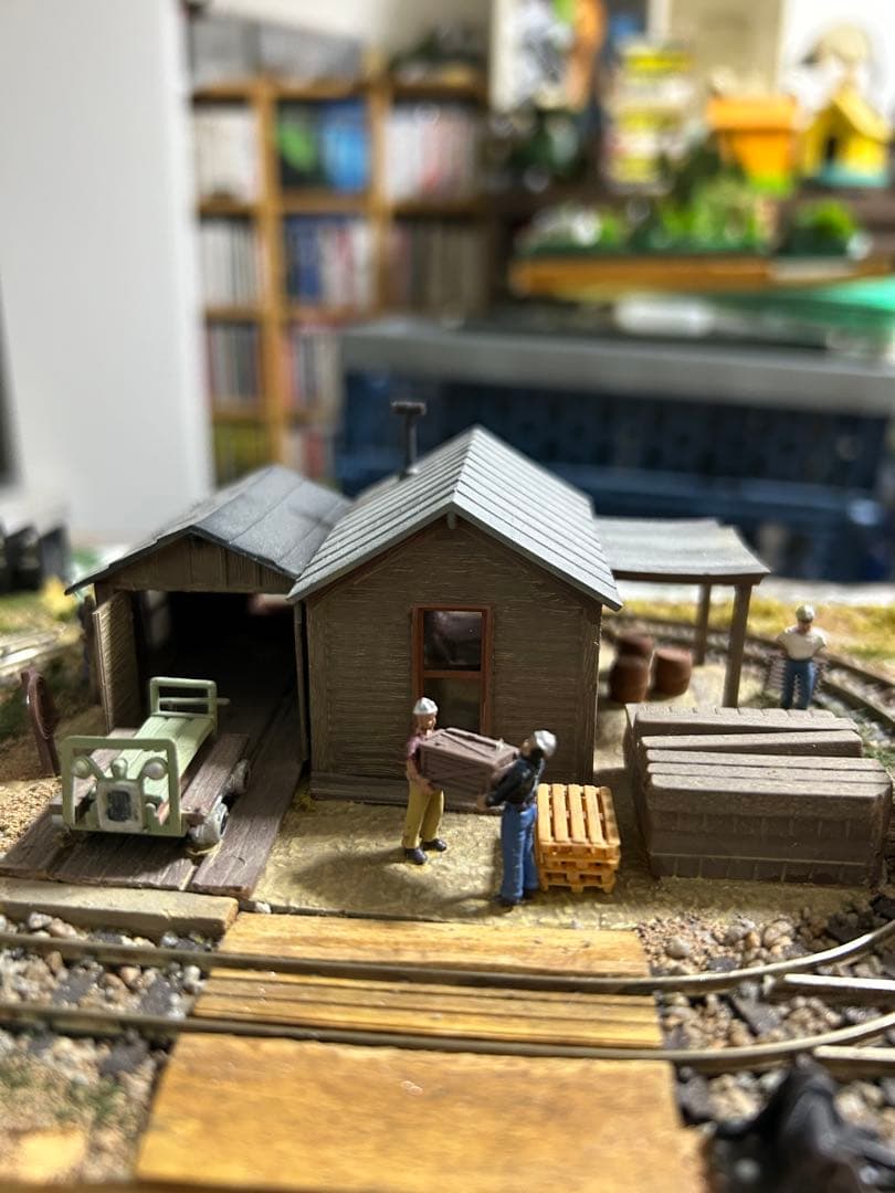 Nゲージ 鉄道模型 極小ジオラマ・レイアウト