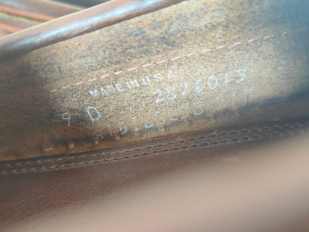 【Vintage】USA製 RALPH LAUREN　モカシンシューズ　高級革靴