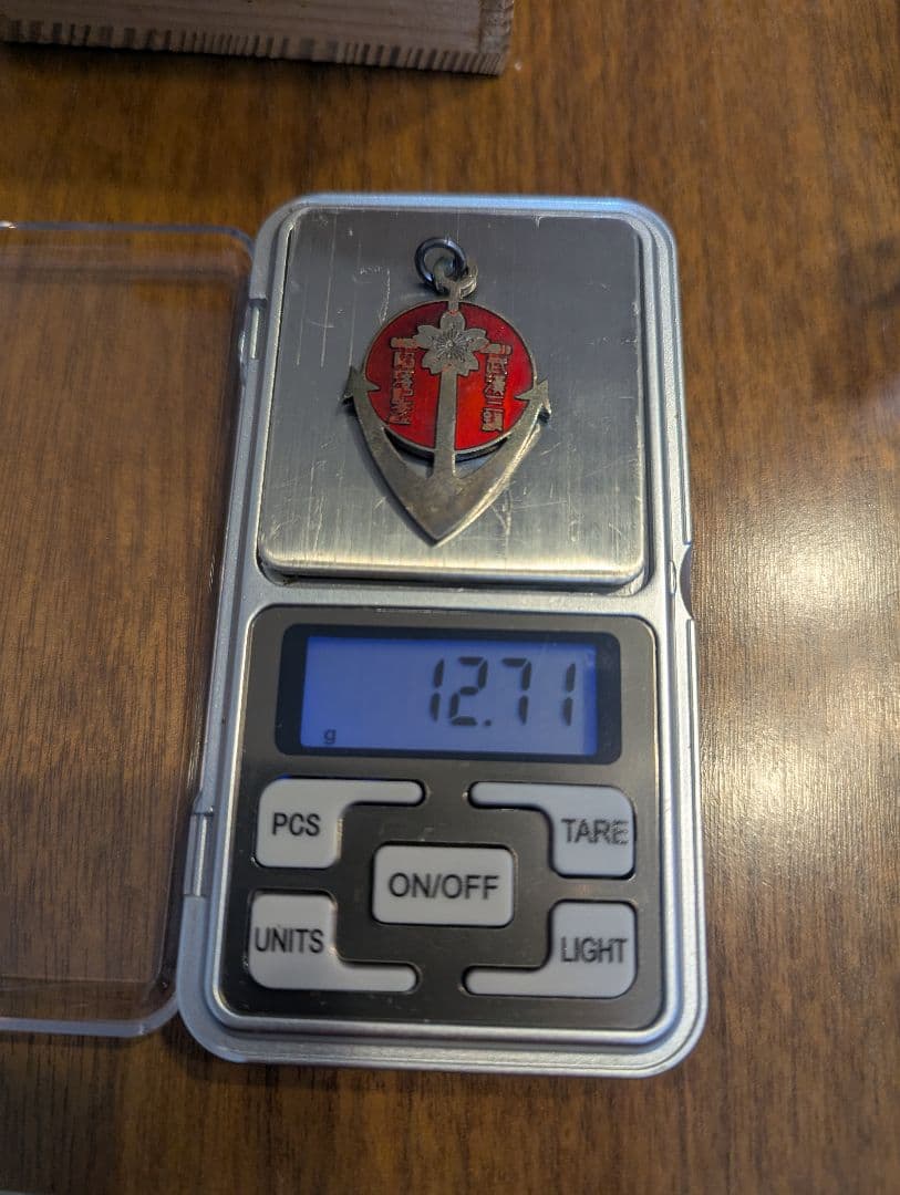 大阪毎日新聞社　純銀製　模擬戦記念メダル　戦前