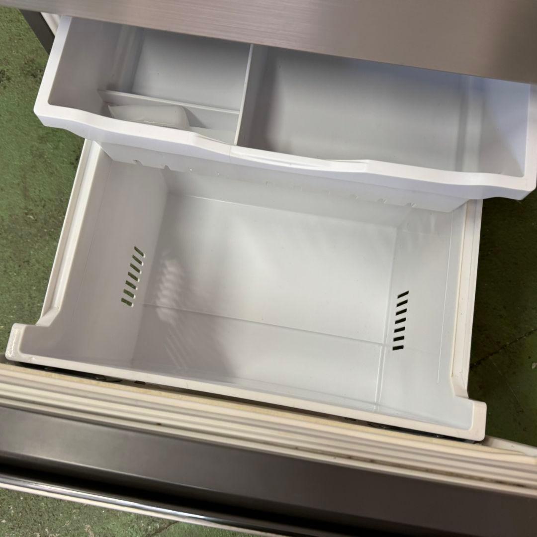 289 大型冷蔵庫　右開き　自動製氷機付　美品　300L強　保証込　大人気モデル